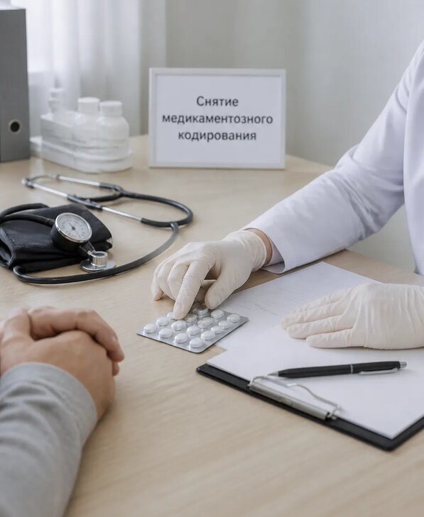 Снятие медикаментозного кодирования в Азнакаеве от 5131 р. | Медзона