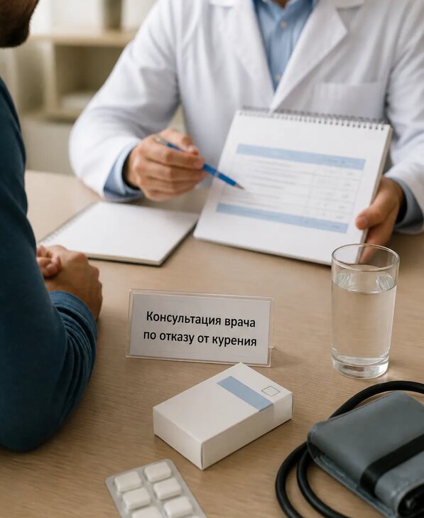 Консультация врача по отказу от курения для взрослых в Азнакаеве