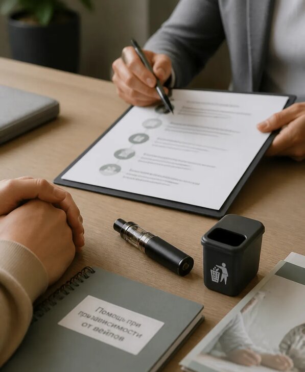 Комплексная помощь при зависимости от вейпов в Азнакаеве